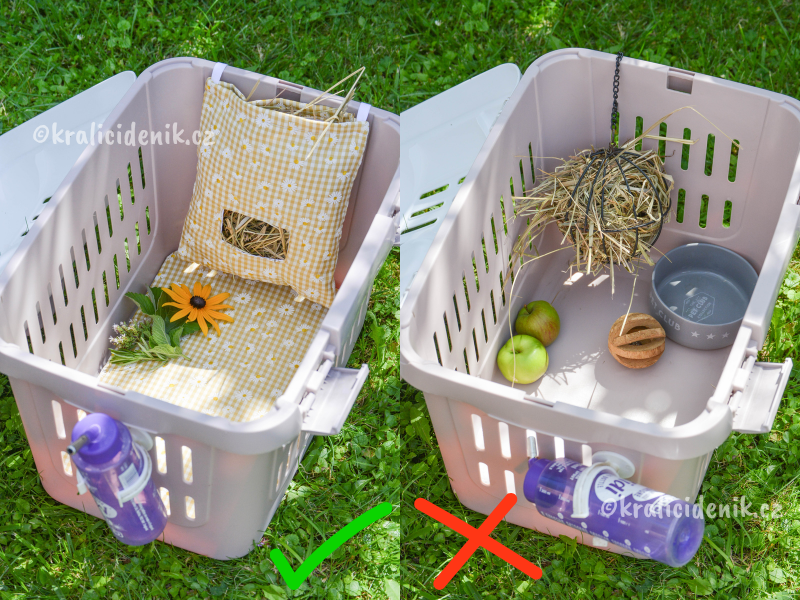 vybavení přepravky