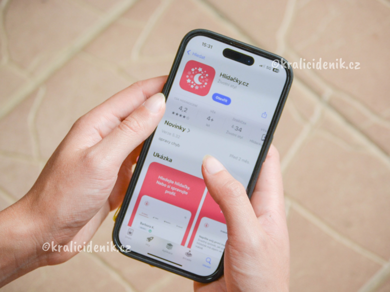 aplikace hlídačky.cz