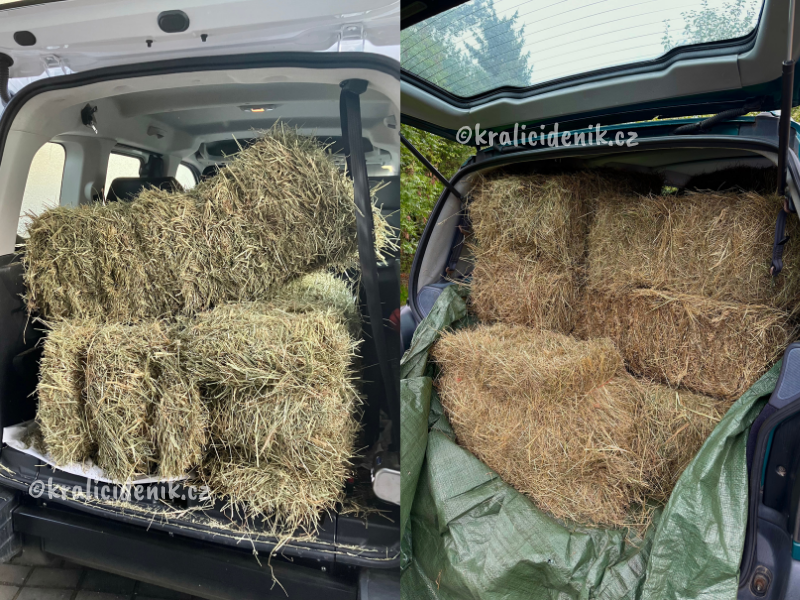 seno od zemědělců